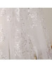 Ivory Sequin Lace Cathedral Length Wedding Veil